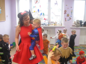 panie tez się przebierały